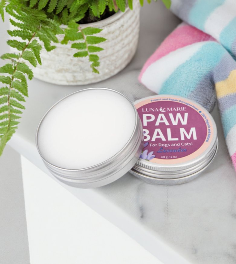 Paw Protection Balm 100% Organic (2.0 Oz) - LunaMarie