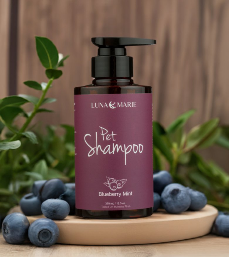 Vegan Pet Shampoo - Blueberry - LunaMarie