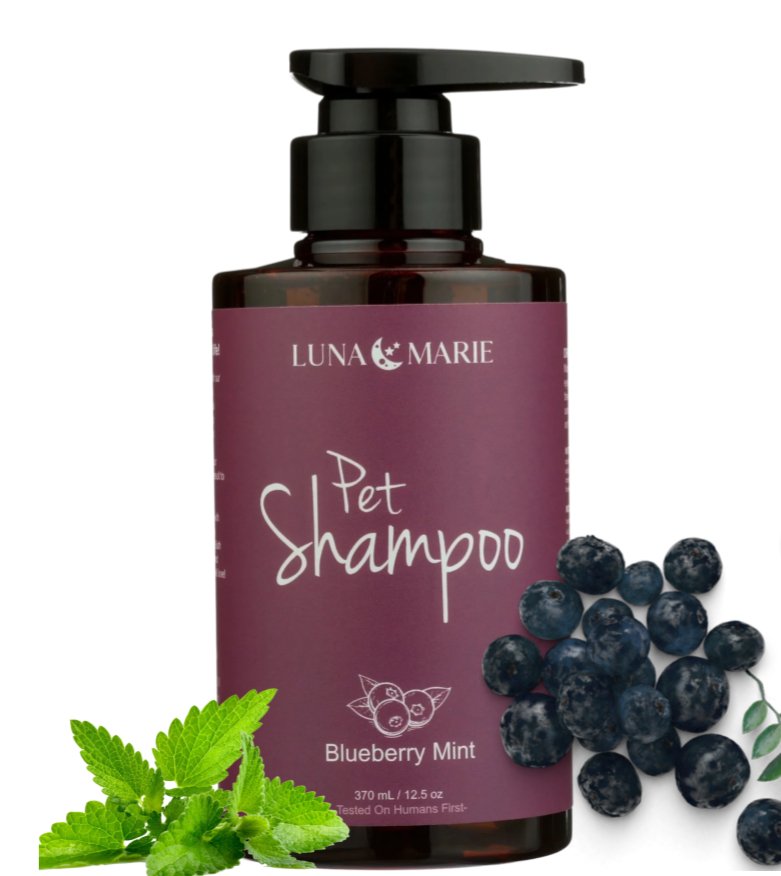 Vegan Pet Shampoo - Blueberry - LunaMarie