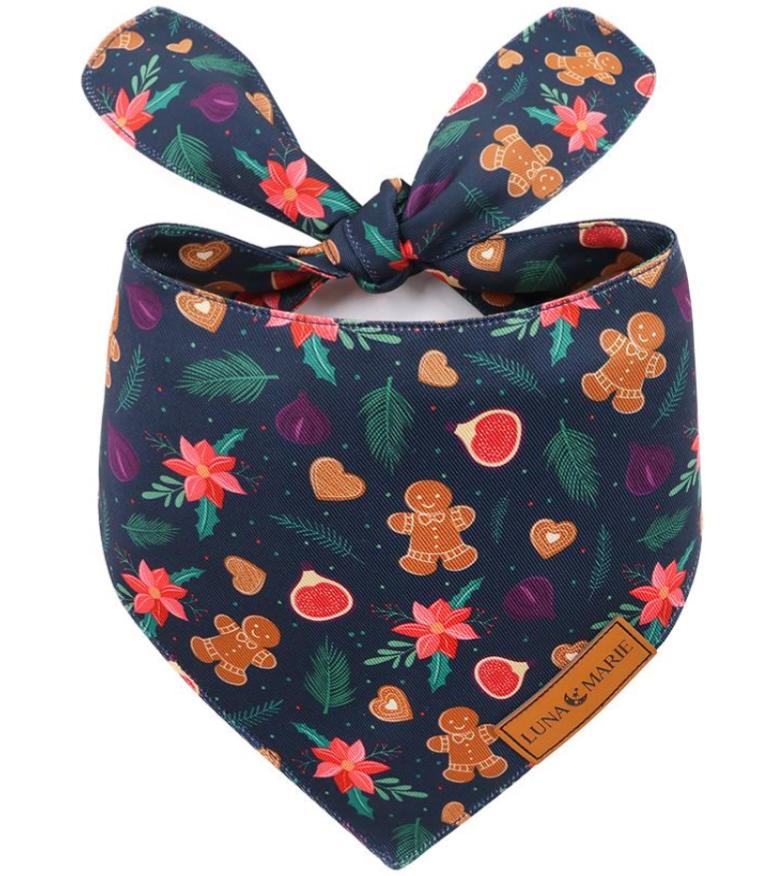Gingerbread & Figs Bandana - LunaMarie