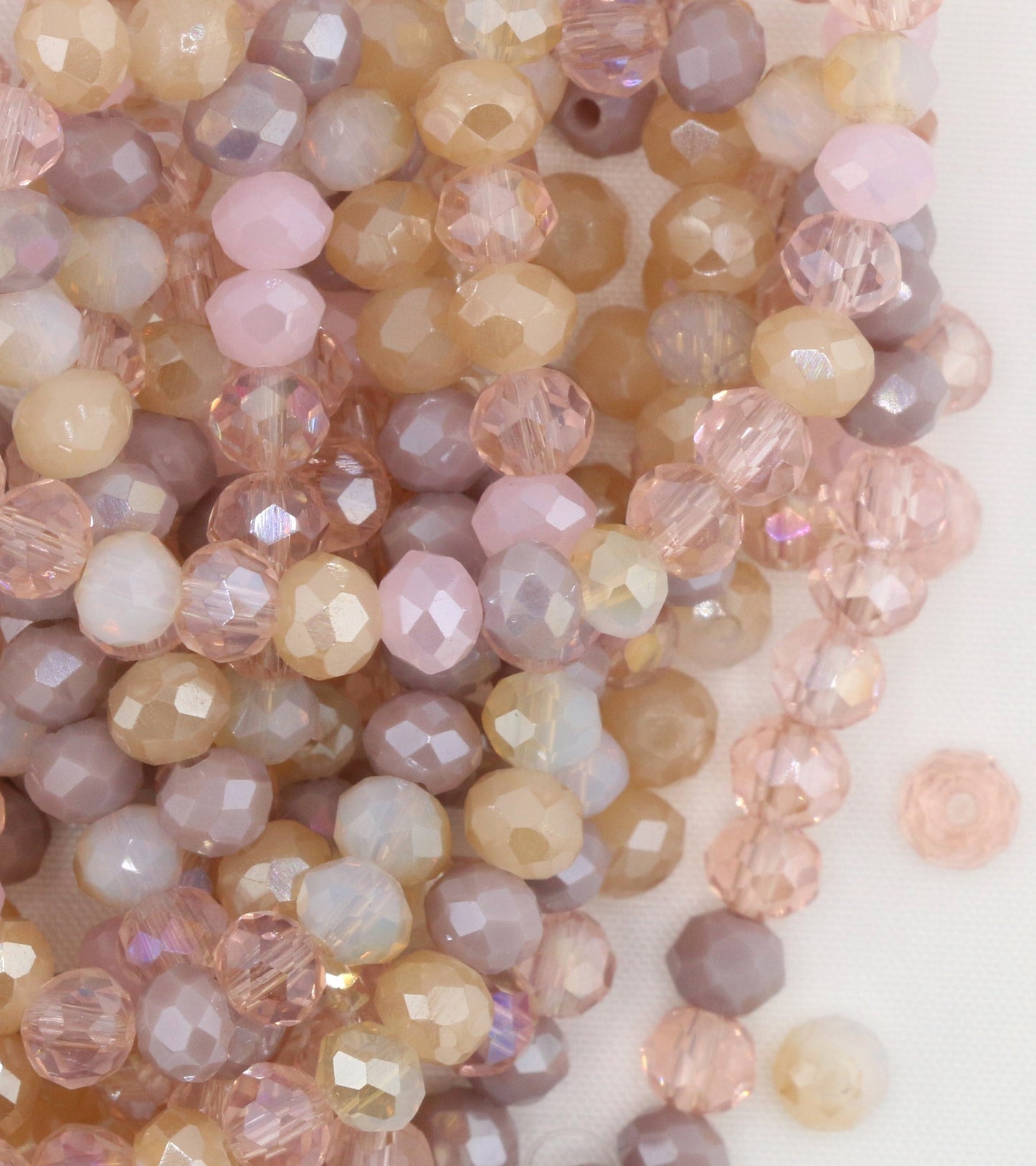 Pink Crystal Bracelet - Multiple Text Options - LunaMarie