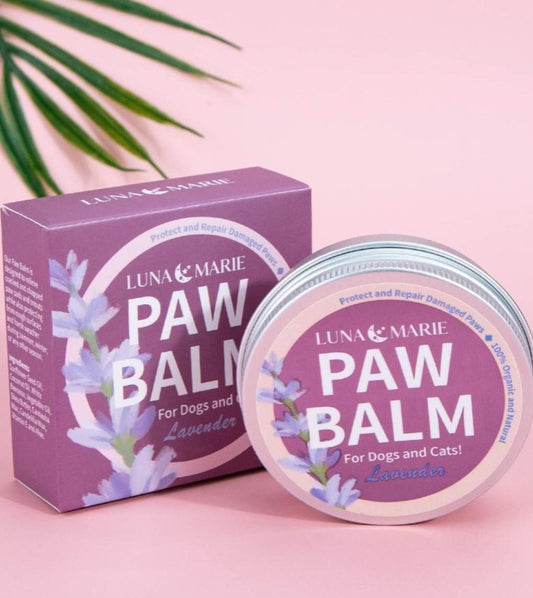 Paw Protection Balm 100% Organic (0.5 Oz) - LunaMarie