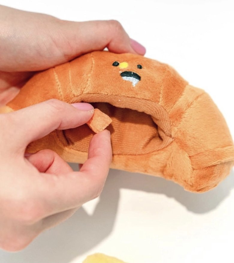 Butter Croissant Dog Toy - LunaMarie