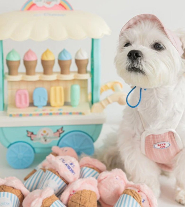 Strawberry Ice cream Cone Toy - LunaMarie