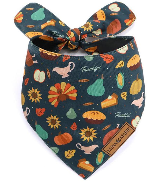 Thanksgiving Bandana - LunaMarie